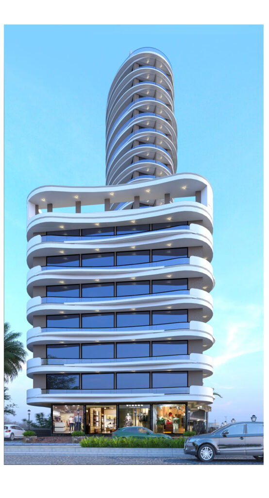 Arc Hayaat Business Bay Side View 1